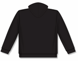 Athletic Knit (AK) A3000Y-001 Black Youth Apparel Cotton Hooded Sweatshirt