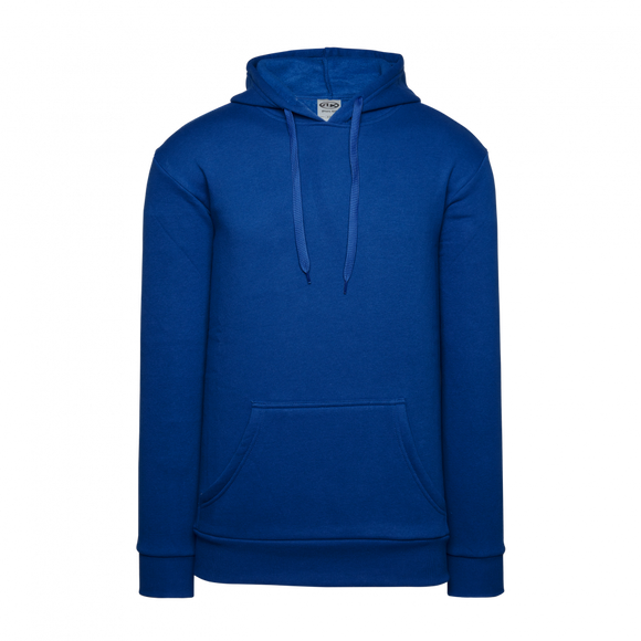 Athletic Knit (AK) A3000Y-002 Royal Blue Youth Apparel Cotton Hooded Sweatshirt