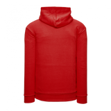 Athletic Knit (AK) A3000A-005 Red Adult Apparel Cotton Hooded Sweatshirt