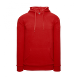 Athletic Knit (AK) A3000A-005 Red Adult Apparel Cotton Hooded Sweatshirt