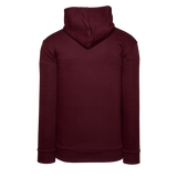 Athletic Knit (AK) A3000A-009 Maroon Adult Apparel Cotton Hooded Sweatshirt