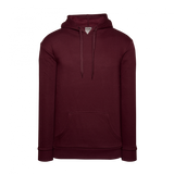 Athletic Knit (AK) A3000A-009 Maroon Adult Apparel Cotton Hooded Sweatshirt