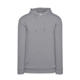 Athletic Knit (AK) A3000Y-020 Heather Grey Youth Apparel Cotton Hooded Sweatshirt