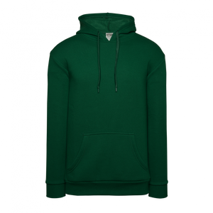 Athletic Knit (AK) A3000A-029 Dark Green Adult Apparel Cotton Hooded Sweatshirt