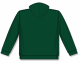 Athletic Knit (AK) A3000A-029 Dark Green Adult Apparel Cotton Hooded Sweatshirt