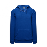 Athletic Knit (AK) A3087A-002 Royal Blue Adult Apparel Cotton Skate Lace Hooded Sweatshirt