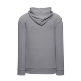 Athletic Knit (AK) A3087A-020 Heather Grey Adult Apparel Cotton Skate Lace Hooded Sweatshirt