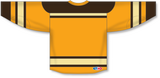 Athletic Knit (AK) H550BA-BOS368B Adult 2010 Boston Bruins Winter Classic Gold Hockey Jersey