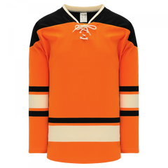 Athletic Knit (AK) H550BA-PHI632B Adult 2012 Philadelphia Flyers Winter Classic Orange Blank Hockey Jersey