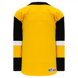Athletic Knit (AK) H550BA-PIT777B Adult 2018 Pittsburgh Penguins Third Gold Hockey Jersey