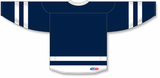 Athletic Knit (AK) H6500A-216 Adult Navy/White League Hockey Jersey - PSH Sports