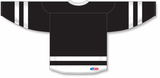 Athletic Knit (AK) H6500Y-221 Youth Black/White League Hockey Jersey - PSH Sports