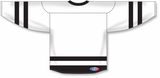 Athletic Knit (AK) H6500Y-222 Youth White/Black League Hockey Jersey - PSH Sports