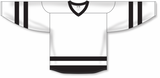 Athletic Knit (AK) H6500Y-222 Youth White/Black League Hockey Jersey - PSH Sports
