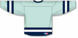 Athletic Knit (AK) H6500A-421 Adult Ice Blue/Navy/White League Hockey Jersey - PSH Sports