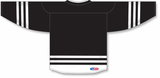 Athletic Knit (AK) H8000A-221 Adult Black/White Select Hockey Jersey - PSH Sports