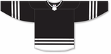 Athletic Knit (AK) H8000A-221 Adult Black/White Select Hockey Jersey - PSH Sports