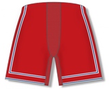 Athletic Knit (AK) Custom H955-2109 NY Rangers Red Ice Hockey Pant Shell