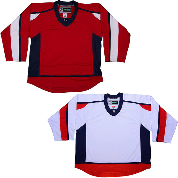 Washington Capitals TronX DJ300 Replica Hockey Jersey - Durable Game Wear