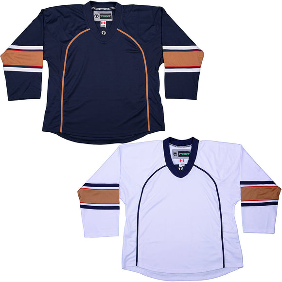 TronX DJ300 Edmonton Oilers Replica Hockey Jersey – Durable Gamewear