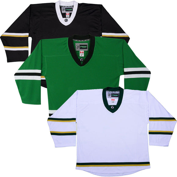 TronX DJ300 Dallas Stars Replica Hockey Jersey - Durable Flo-knit Design