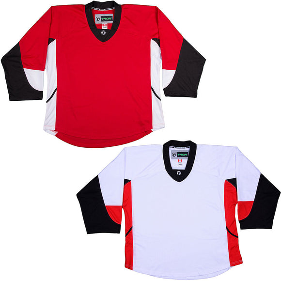 TronX DJ300 Ottawa Senators Replica Hockey Jersey – Durable Gamewear for All Sizes