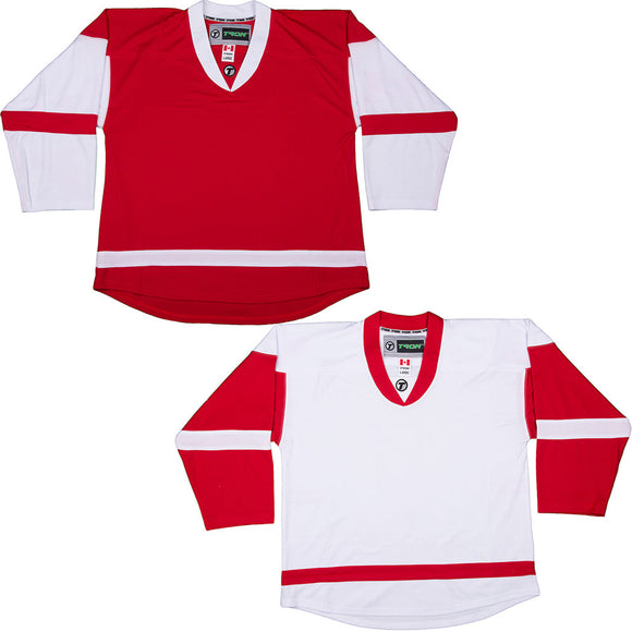 Detroit Red Wings TronX DJ300 Replica Hockey Jersey - Durable Gamewear