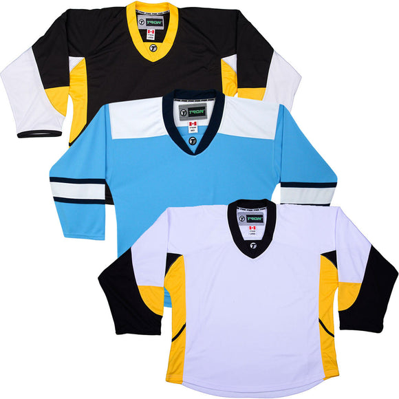 TronX DJ300 Pittsburgh Penguins Replica Hockey Jersey Durable Flo-knit Gamewear