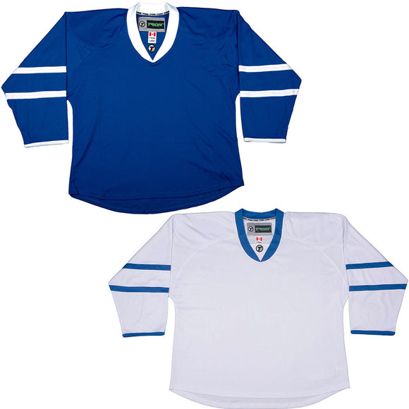 Premium TronX DJ300 Toronto Maple Leafs Replica Hockey Jersey, Durable Flo-Knit