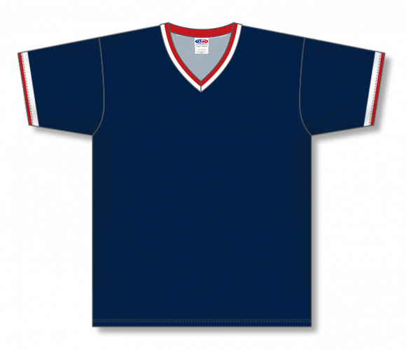 Athletic Knit (AK) Custom ZBA11-BOS6009 Boston Red Sox Navy Sublimated Baseball Jersey