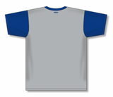Athletic Knit (AK) Custom ZBA11-CHC6014 Chicago Cubs Grey Sublimated Baseball Jersey