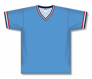Athletic Knit (AK) Custom ZBA11-STL6061 St. Louis Cardinals Sky Blue Sublimated Baseball Jersey