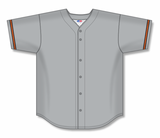 Athletic Knit (AK) Custom ZBA71-BAL6008 Baltimore Orioles Grey Sublimated Baseball Jersey