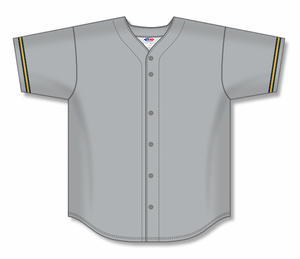 Athletic Knit (AK) Custom ZBA71-MIL6039 Milwaukee Brewers Grey Sublimated Baseball Jersey
