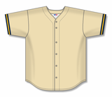 Athletic Knit (AK) Custom ZBA71-MIL6041 Milwaukee Brewers Sand Sublimated Baseball Jersey
