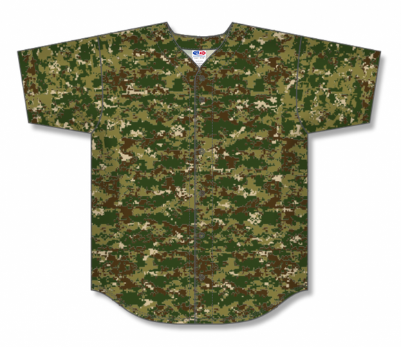 Athletic Knit (AK) Custom ZBA71-SD6056 San Diego Padres Camo Green Sublimated Baseball Jersey