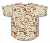 Athletic Knit (AK) Custom ZBA71-SD6058 San Diego Padres Desert Camo Sublimated Baseball Jersey