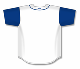 Athletic Knit (AK) Custom ZBA71-TOR6068 Toronto Blue Jays White Baseball Jersey