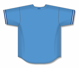 Athletic Knit (AK) Custom ZBA71-TOR6069 Toronto Blue Jays Sky Blue Baseball Jersey
