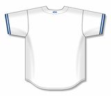 Athletic Knit (AK) Custom ZBA71-TOR6070 Toronto Blue Jays White Baseball Jersey
