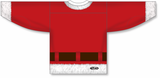 Athletic Knit (AK) Custom ZH101-CHR2401 Red Santa Claus Sublimated Hockey Jersey