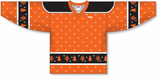 Athletic Knit (AK) Custom ZH101-CHR2405 Sublimated Red Christmas Sweater Hockey Jersey