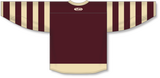 Athletic Knit (AK) Custom ZH111-VAN3079 Vancouver Millionaires Maroon Sublimated Hockey Jersey