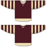 Athletic Knit (AK) Custom ZH111-VAN3079 Vancouver Millionaires Maroon Sublimated Hockey Jersey