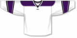 Athletic Knit (AK) Custom ZH112-LAS3133 Los Angeles Kings White Sublimated Hockey Jersey
