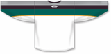 Athletic Knit (AK) Custom ZH141-ANA3105 1999 Anaheim Mighty Ducks Alternate White Sublimated Hockey Jersey