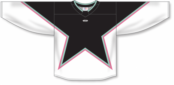 Athletic Knit (AK) Custom ZH181-ALL3102 2022 NHL All Star Eastern Conference Black Sublimated Hockey Jersey