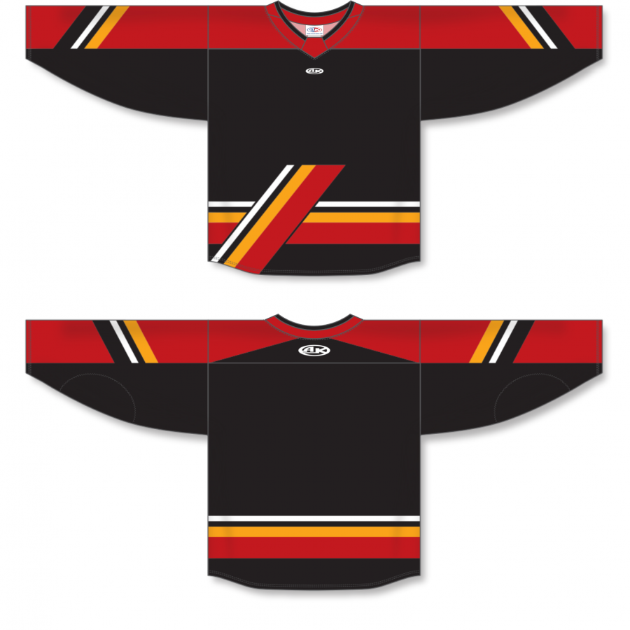 Custom flames jersey sales