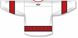Athletic Knit (AK) Custom ZH181-CAR3121 2022 Carolina Hurricanes White Sublimated Hockey Jersey