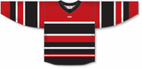 Athletic Knit (AK) Custom ZH181-CHI3123 2022 Chicago Blackhawks Reverse Retro Red Sublimated Hockey Jersey